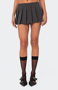 Edikted Ariana Pleated Micro Skort