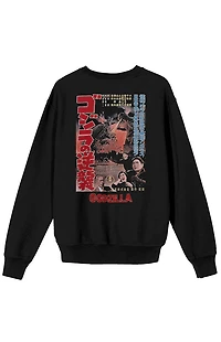Godzilla Key Art Crew Neck Sweatshirt