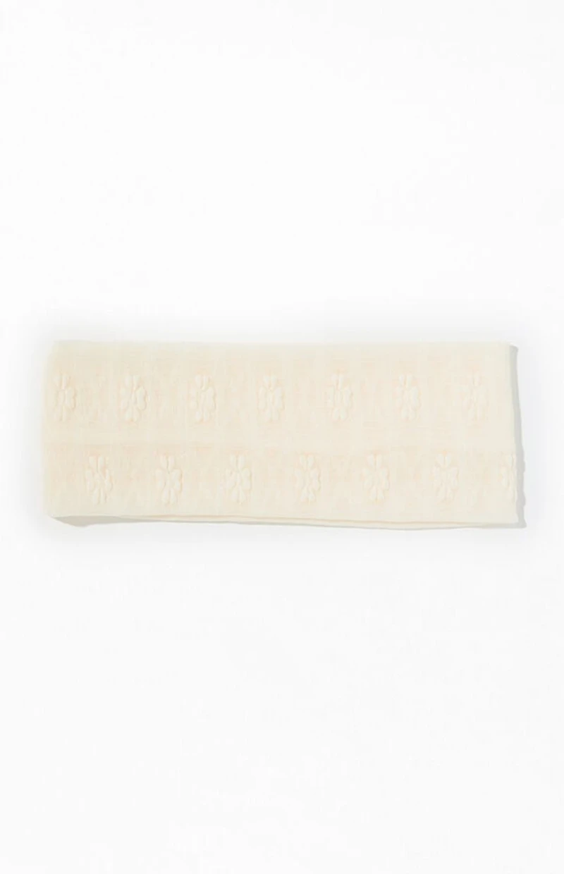 LA Hearts Daisy Textured Soft Headband