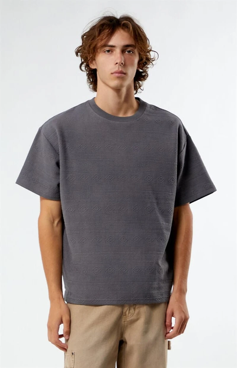 Pacsun Oversized Jacquard Knit T-Shirt