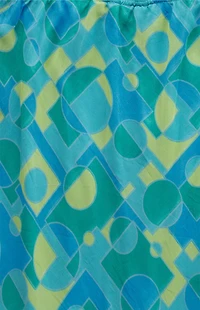 PS VINTAGE Teal 2000s Y2K Midi Skirt