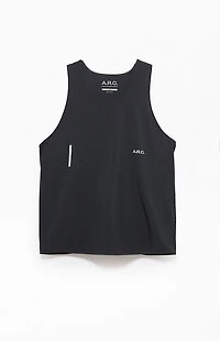 A.R.C. Black Active Perforated Tank Top
