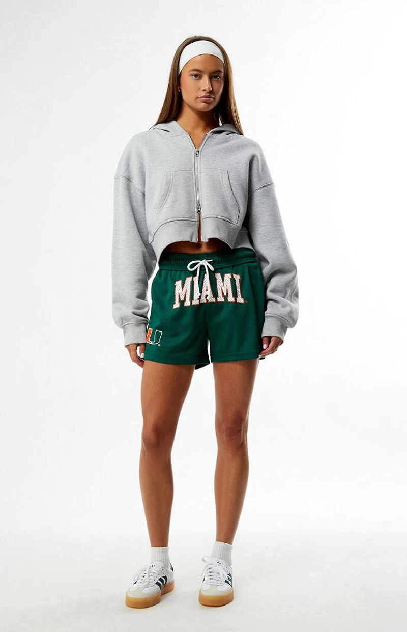 HYPE & VICE Miami Hurricanes Hoop Jersey Basketball Shorts