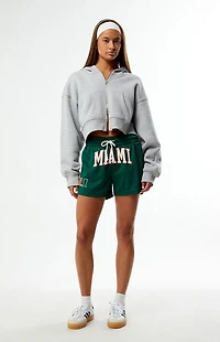 HYPE & VICE Miami Hurricanes Hoop Jersey Basketball Shorts