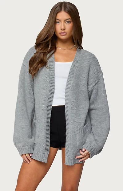 Edikted Julian Oversized Knit Cardigan