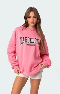 Edikted Barcelona Oversized Hoodie