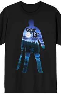 Friday the 13th Jason Silhouette T-Shirt