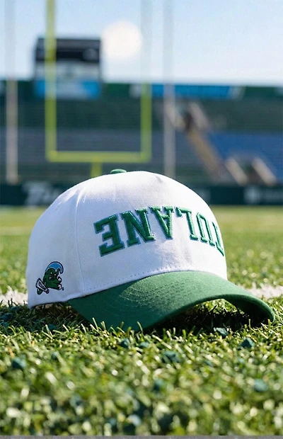 UPSIDE Tulane University Green Waves Snapback Hat