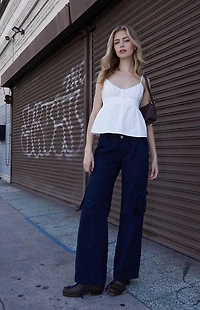 John Galt White Tiffany Tank Top