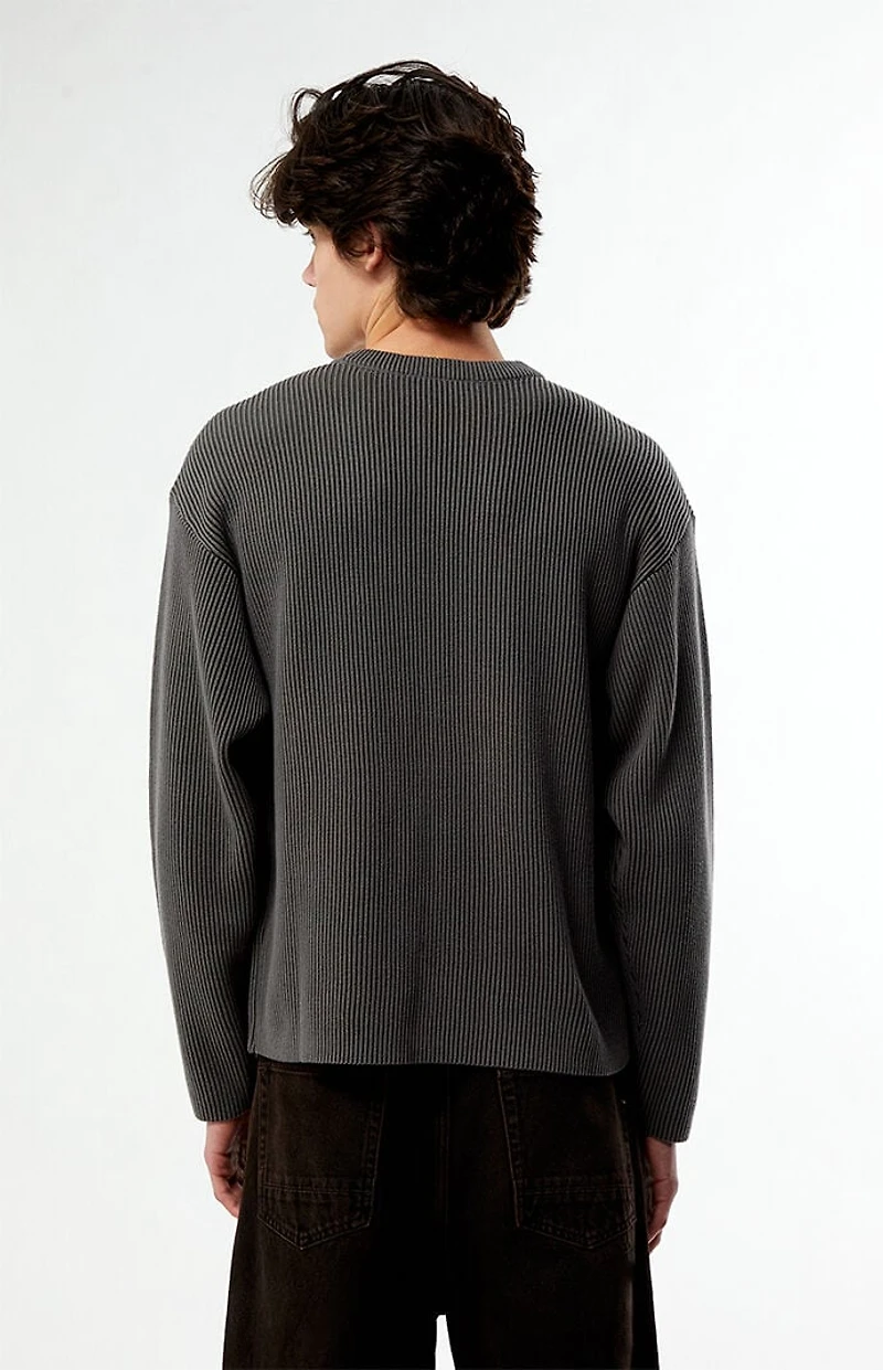 Formula 1 x Pacsun Ribbed Knit Crew Neck Sweater