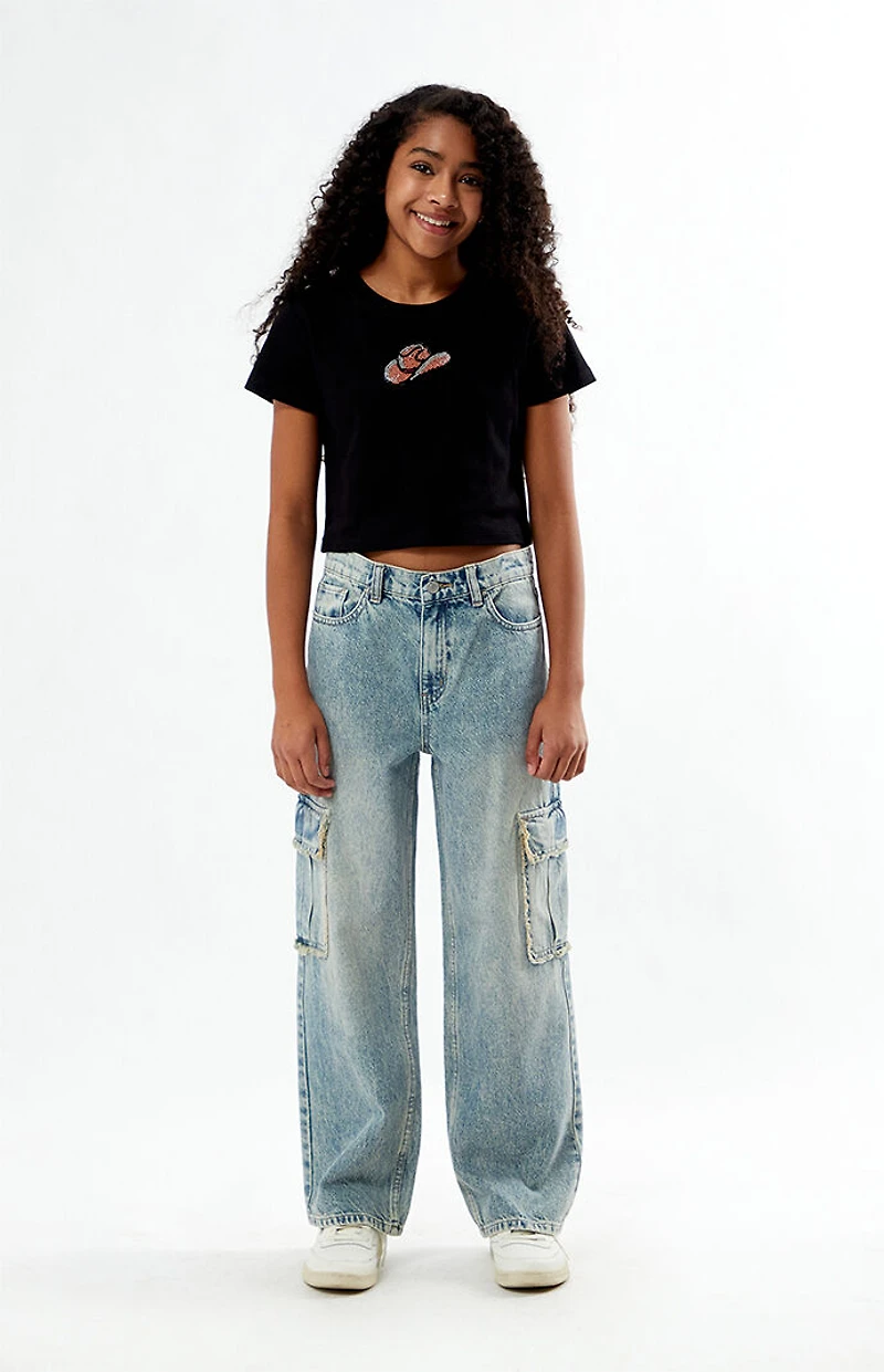 Pacsun Kids Beaded Cowboy Hat Skimmer T-Shirt