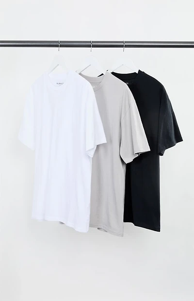 Pacsun 3 Pack Reese Solid Color T-Shirts