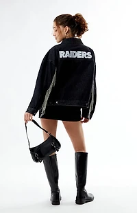 Wild Collective NFL x PacSun Las Vegas Raiders Denim Jacket