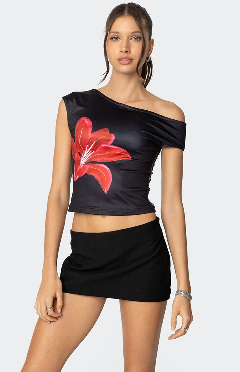 Edikted Firelily Asymmetric Top