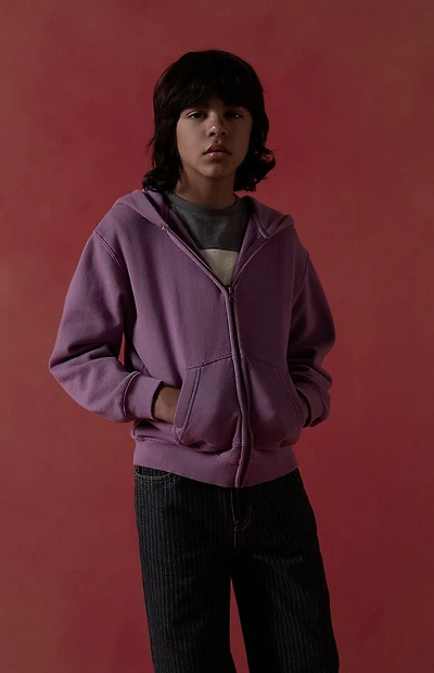 Pacsun Kids Blue Full Zip Hoodie