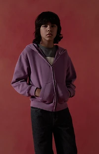 Pacsun Kids Blue Full Zip Hoodie