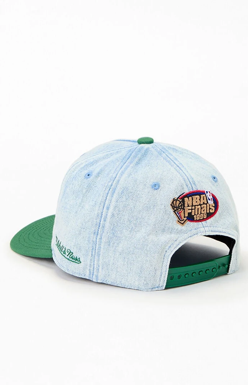 Mitchell & Ness NBA Seattle Supersonics Champions Deadstock Jean Snapback Hat
