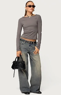 Edikted Nico Boat Neck Top