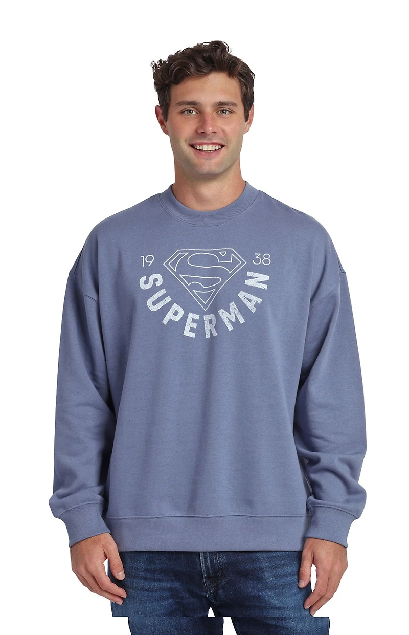 Superman 1938 Crew Neck Sweatshirt