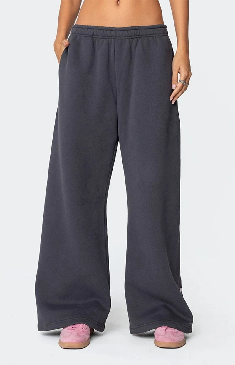 Edikted Bonney Bow Detail Sweatpants