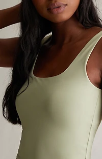 Contour Shape Me Square Neck Tank Top