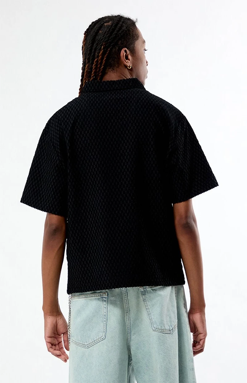 Pacsun Nomad Black Quarter Zip Shirt