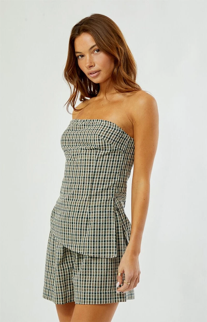 Rhythm Lottie Checker Tube Top