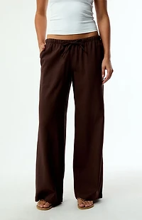 Pacsun Alisa Linen Pull-On Baggy Pants