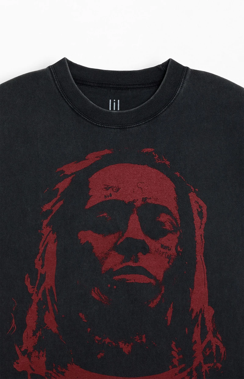 Lil Wayne Red Big Face T-Shirt