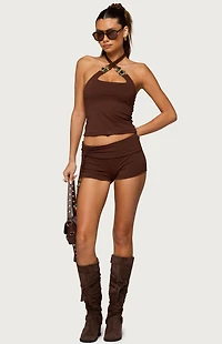 Edikted Thia Bead Halter Top