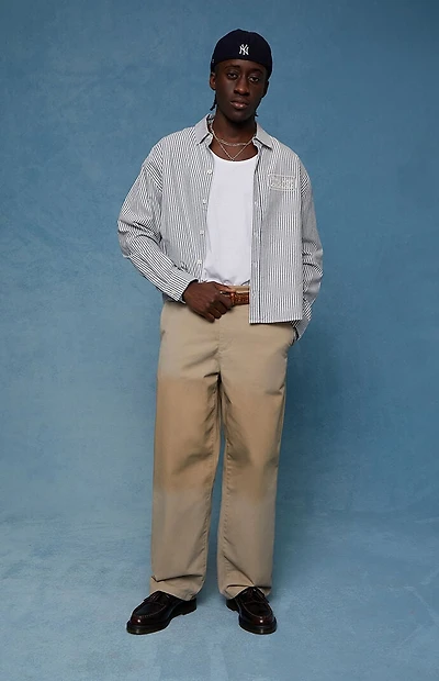Pacsun Chino Pants Baggy Khaki Pigment