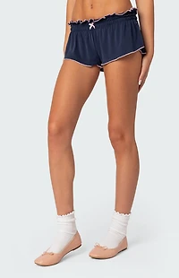 Edikted Alice Gathered Waist Shorts