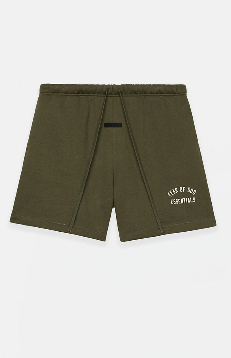 Fear of God ESSENTIALS Military Fleece Soccer Sweat Shorts