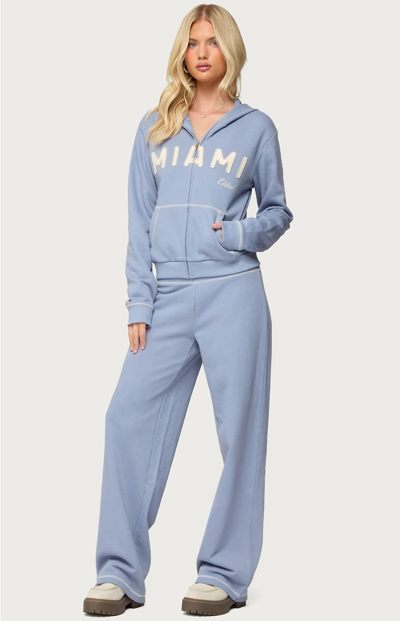 Edikted Miami Babe Sweatpants