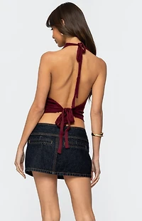 Edikted Kia Cowl Neck Knit Top