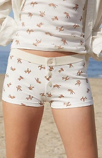 John Galt Deer Pajama Boyshorts