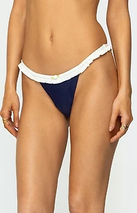 Edikted Kellie Ruffled Bikini Bottom