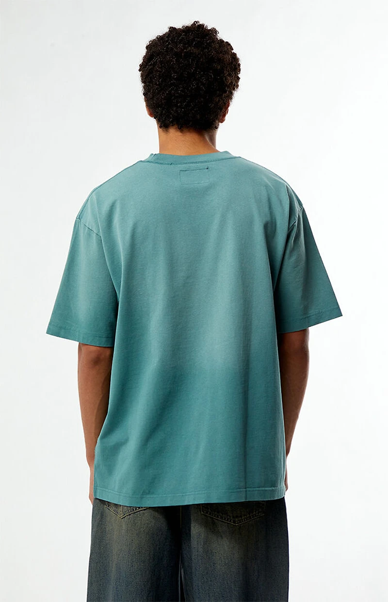 Pacsun Green Premium Potassium Wash T-Shirt