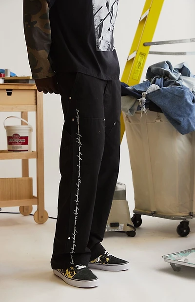 LRH MADE x Pac Artist Network Scripted Double Knee Pants