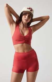 PAC 1980 Active Red A Cinch Sports Bra