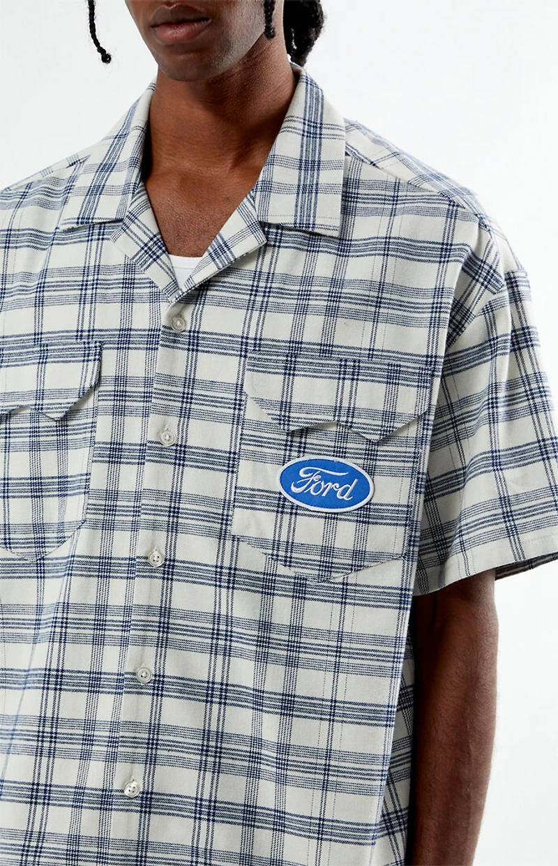 FORD Western Button Front Camp Shirt