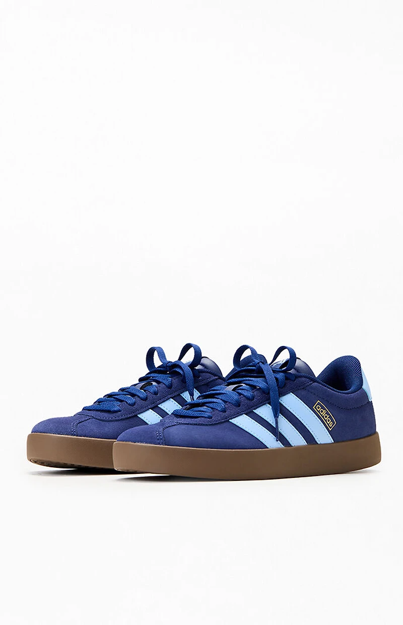 adidas Women's Blue VL Court 3.0 Sneakers