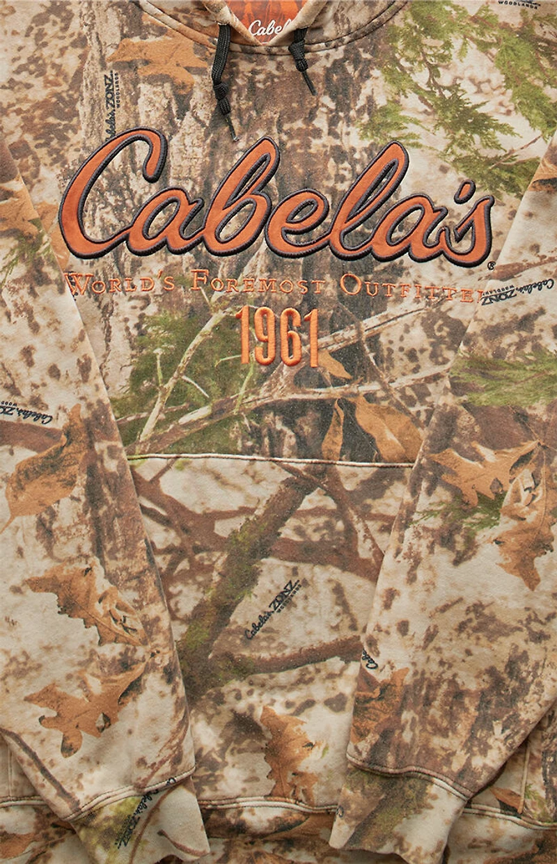 PS VINTAGE 2000s Cabela's Camo Pullover Hoodie