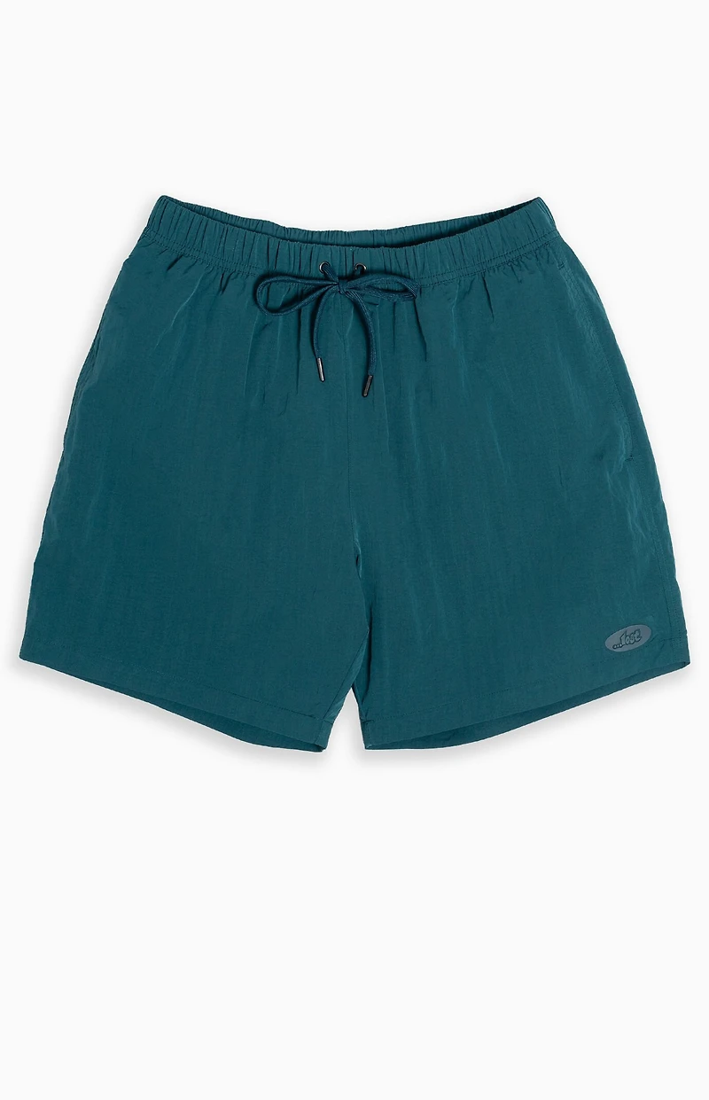 LOST Shimmer Atlantic Blue Swim Trunks