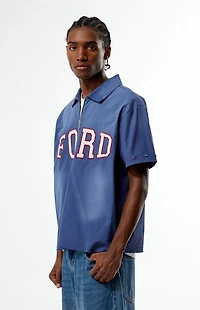 FORD Half Zip Stud Shirt