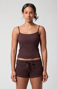 PAC 1980 Active  Aspen Waffle Cami Top