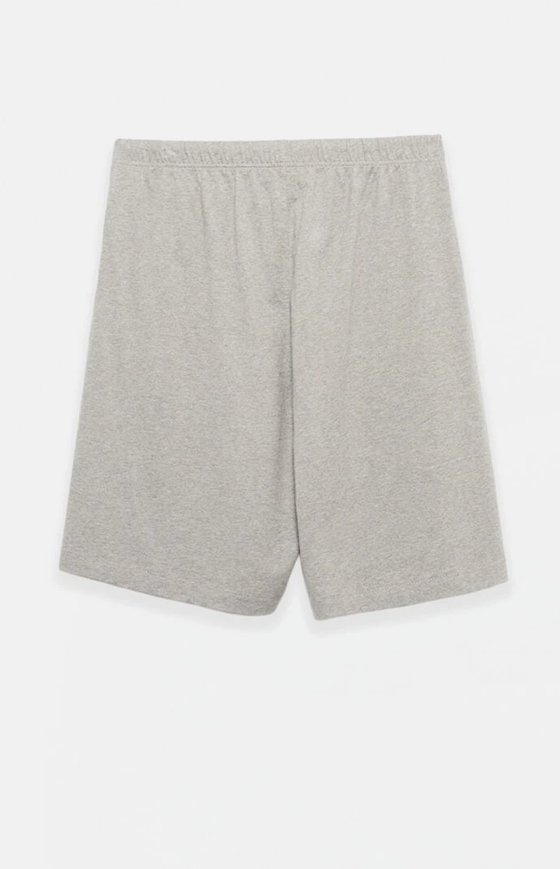 Fear of God ESSENTIALS Concrete Heather Basketball Jersey Sweat Shorts