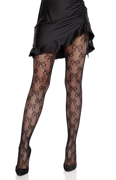 Leg Avenue Bow Net Tights