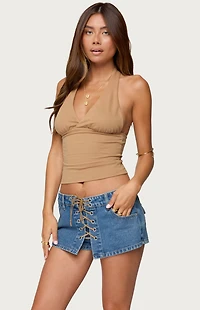 Edikted Jaynee Halter Top