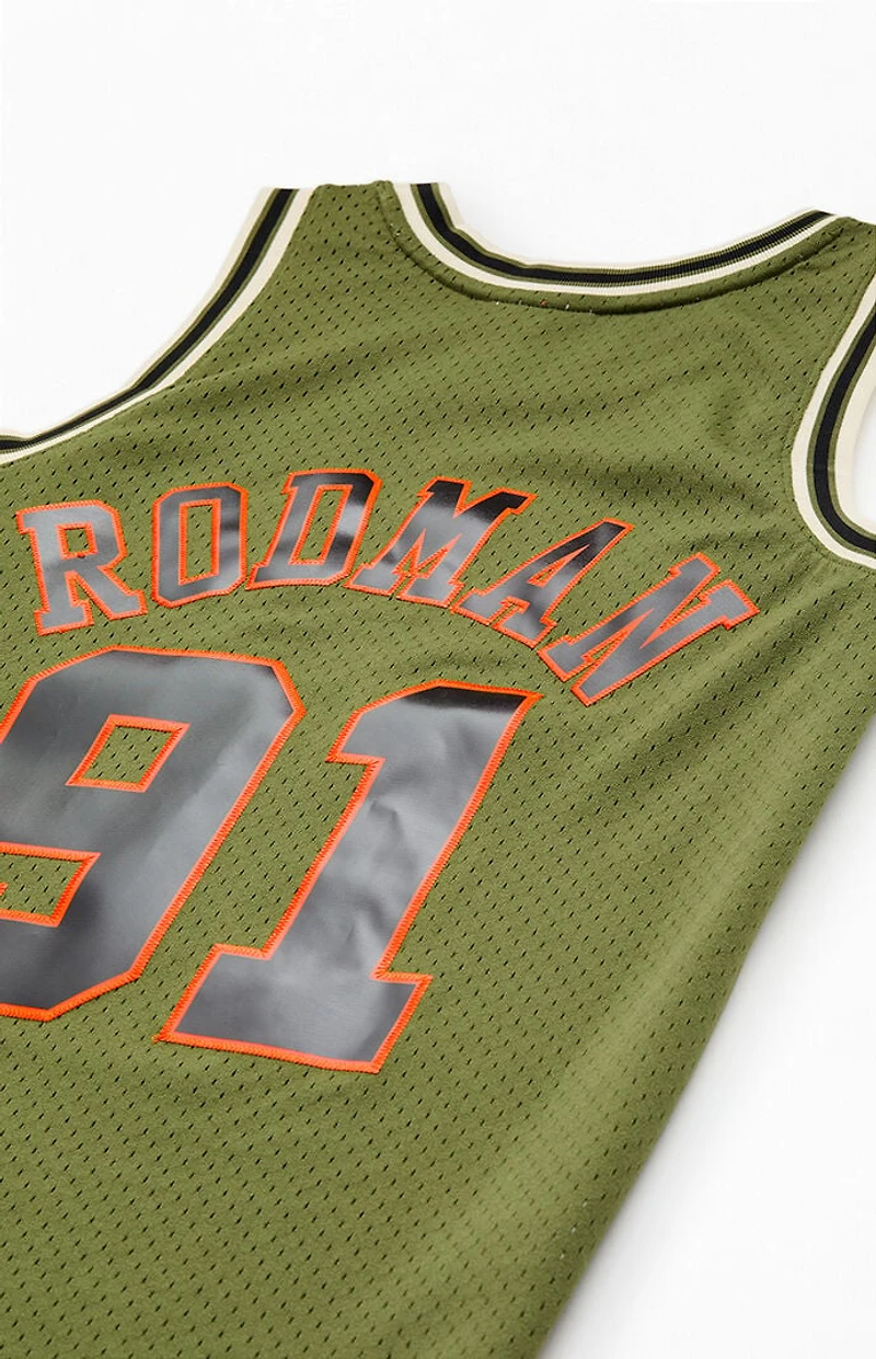 Mitchell & Ness Chicago Bulls Dennis Rodman Flight Jersey